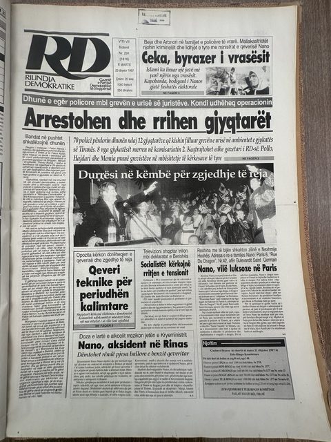 Rilindja Demokratike 1997-12-23