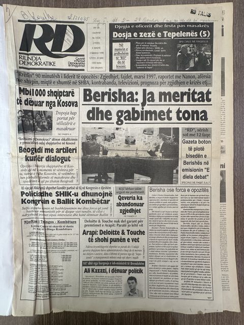 Rilindja Demokratike 1998-06-02