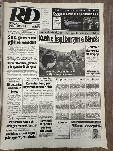 Rilindja Demokratike 1998-10-04