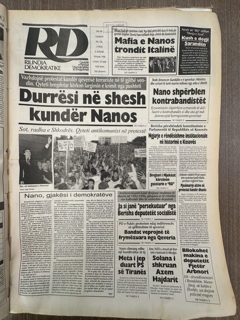 Rilindja Demokratike 1998-07-18