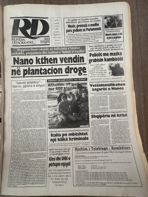 Rilindja Demokratike 1998-08-04