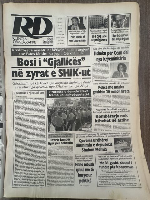 Rilindja Demokratike 1998-08-06