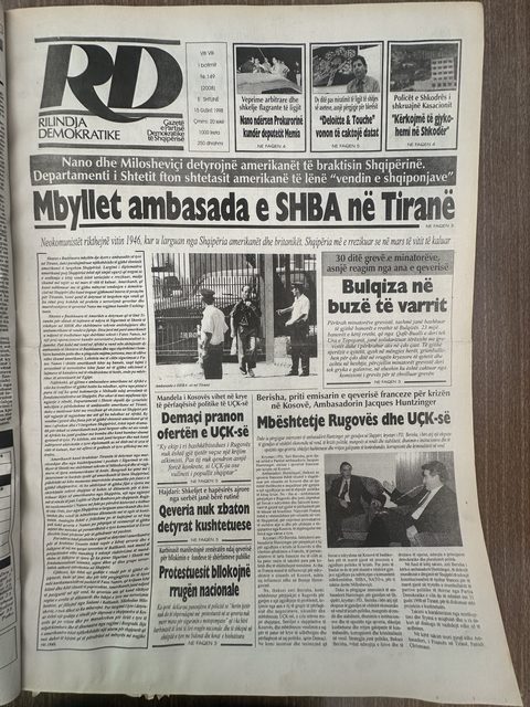 Rilindja Demokratike 1998-08-15