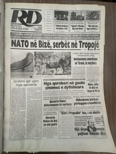 Rilindja Demokratike 1998-08-19