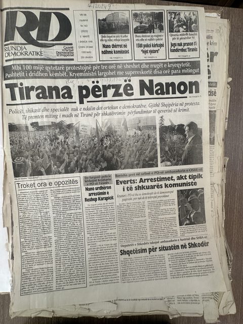 Rilindja Demokratike 1998-09-01