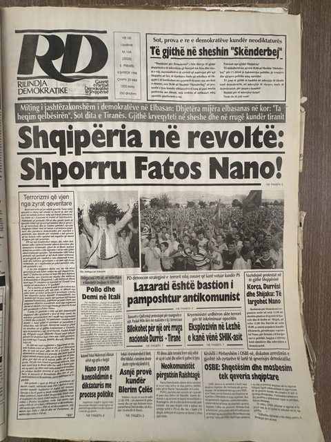 Rilindja Demokratike 1998-09-04