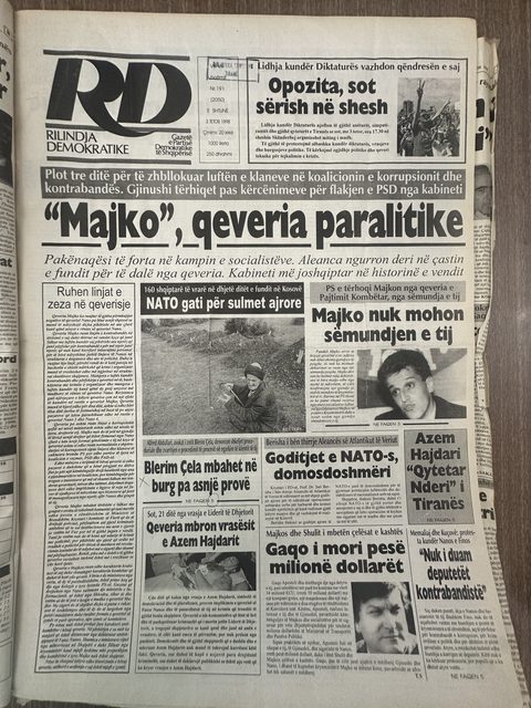 Rilindja Demokratike 1998-10-03