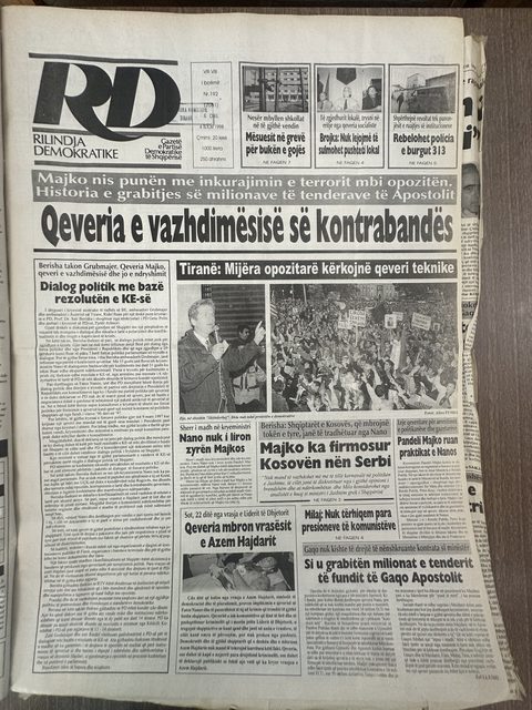 Rilindja Demokratike 1998-09-20