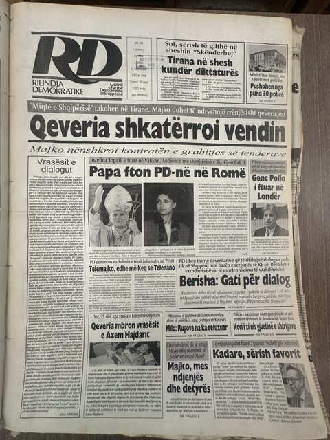 Rilindja Demokratike 1998-10-07
