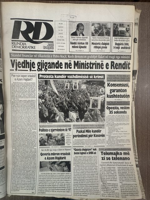 Rilindja Demokratike 1998-10-08