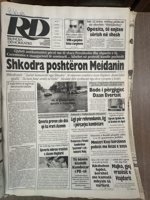 Rilindja Demokratike 1998-10-18