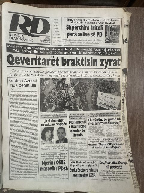 Rilindja Demokratike 1998-10-23