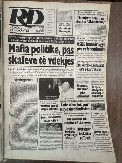 Rilindja Demokratike 1998-10-28