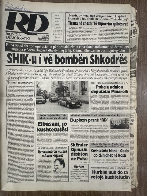 Rilindja Demokratike 1998-11-11