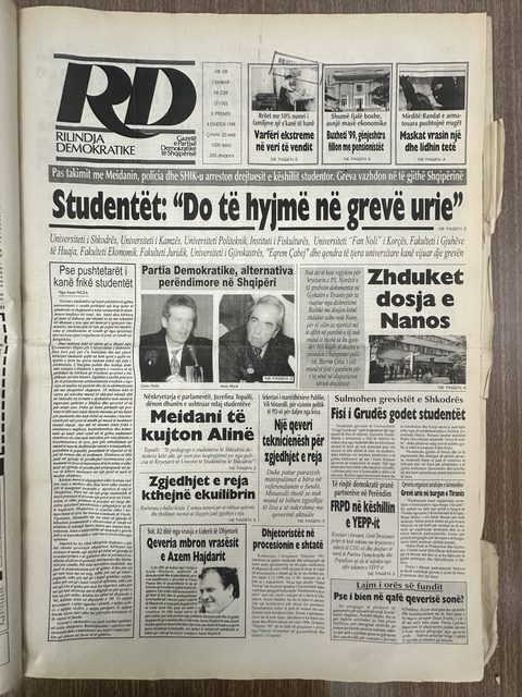Rilindja Demokratike 1998-12-04