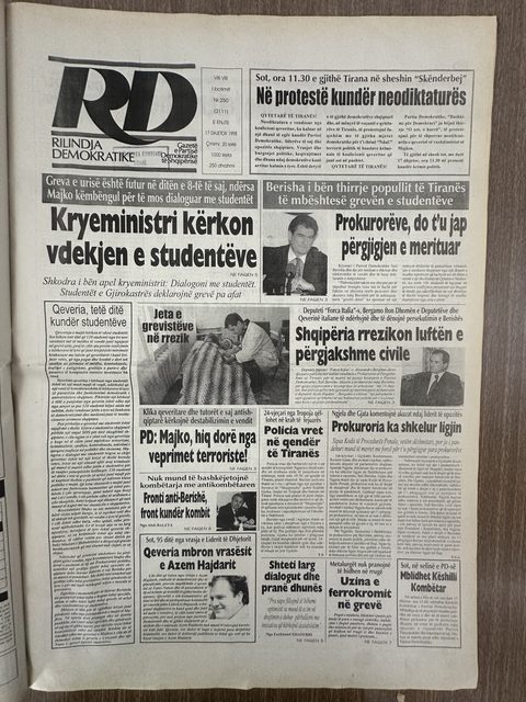 Rilindja Demokratike 1998-12-17