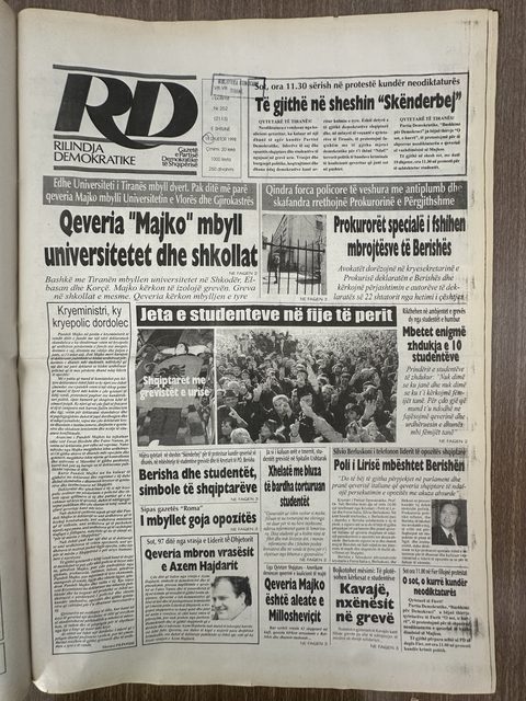 Rilindja Demokratike 1998-12-19