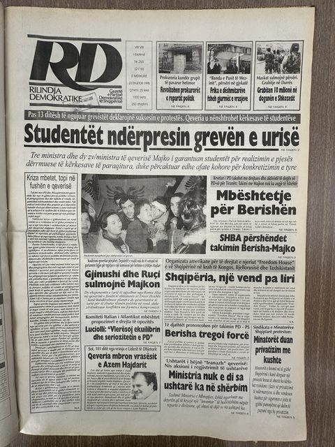 Rilindja Demokratike 1998-12-23