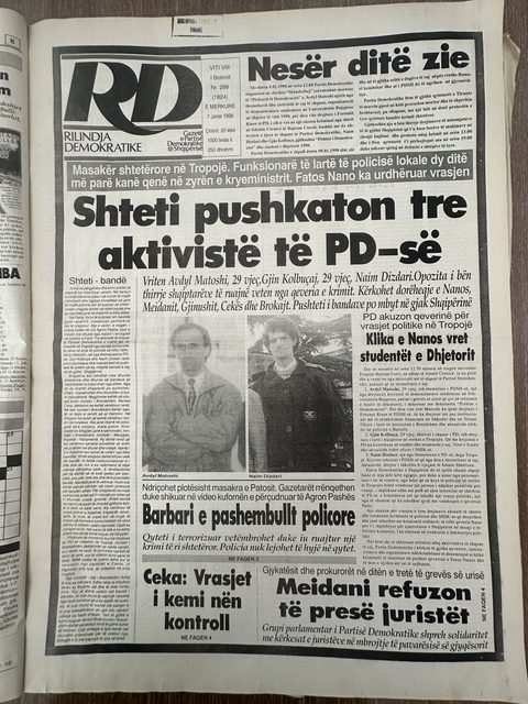 Rilindja Demokratike 1998-01-07