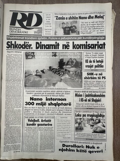 Rilindja Demokratike 1998-01-17