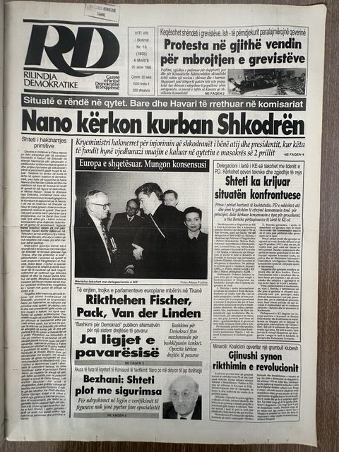 Rilindja Demokratike 1998-01-20