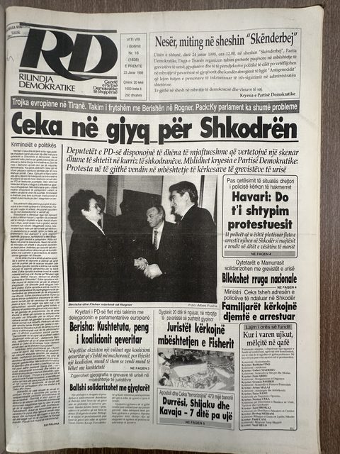 Rilindja Demokratike 1998-01-23