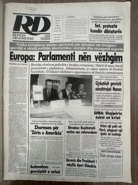 Rilindja Demokratike 1998-01-24