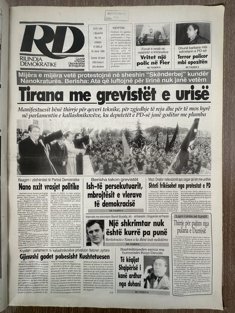 Rilindja Demokratike 1998-01-25