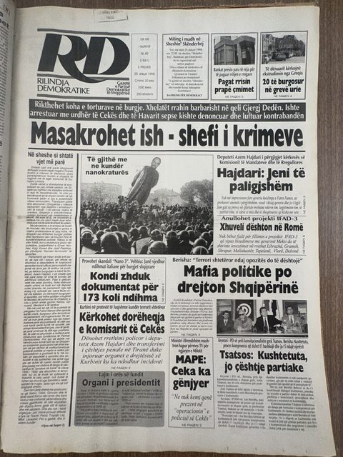 Rilindja Demokratike 1998-02-20