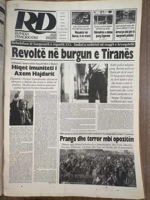 Rilindja Demokratike 1998-02-26