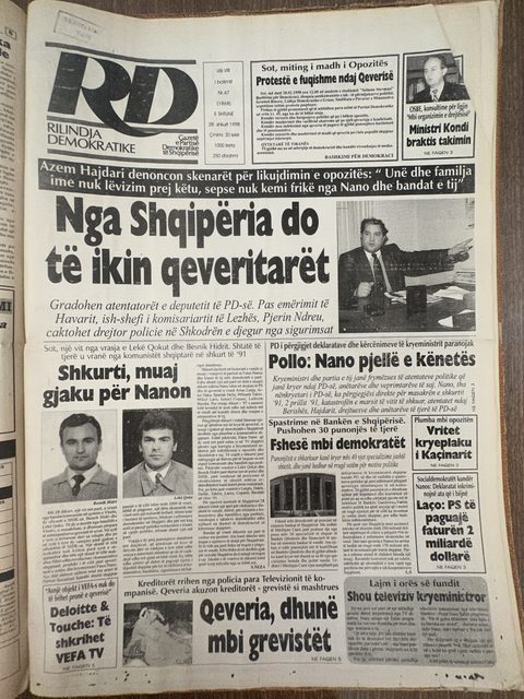 Rilindja Demokratike 1998-02-28