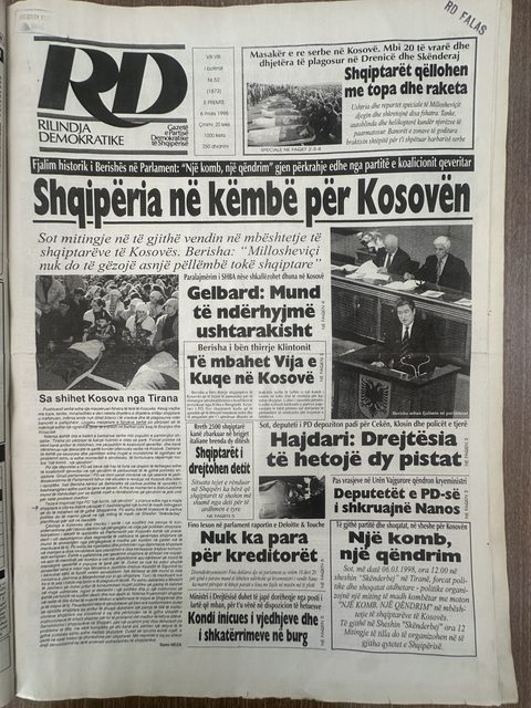 Rilindja Demokratike 1998-03-06