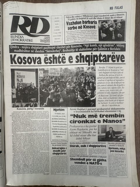 Rilindja Demokratike 1998-03-07