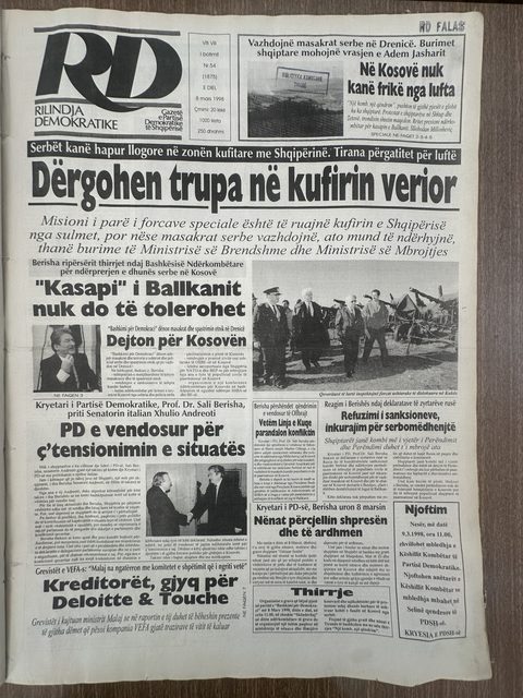 Rilindja Demokratike 1998-03-08