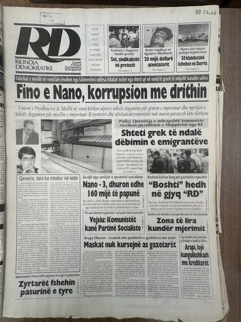 Rilindja Demokratike 1998-04-04
