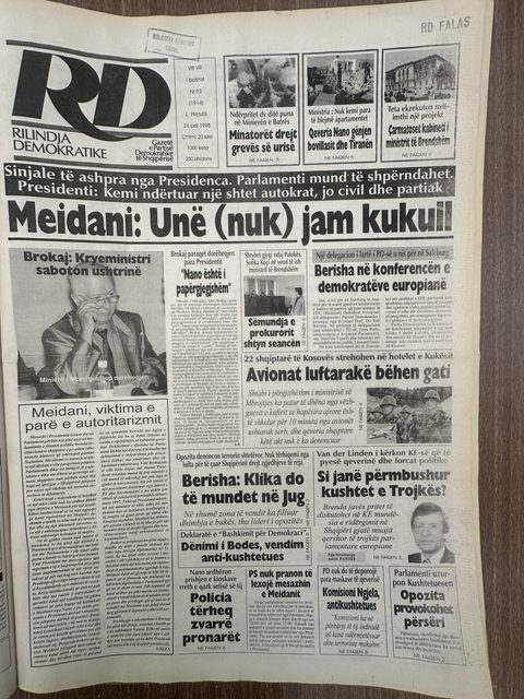 Rilindja Demokratike 1998-04-24