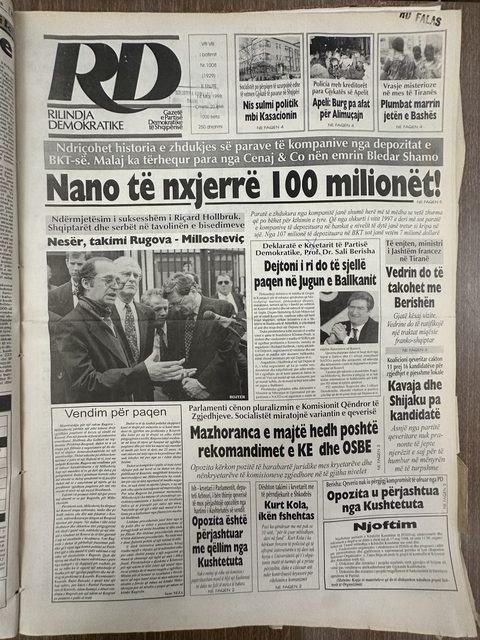 Rilindja Demokratike 1998-05-14