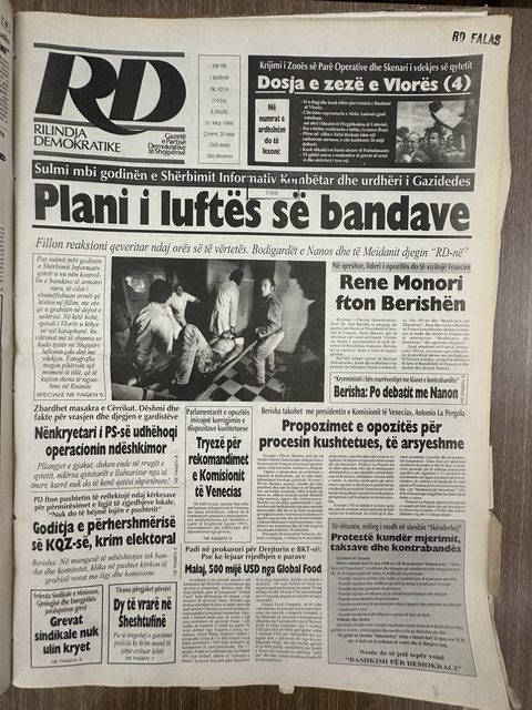 Rilindja Demokratike 1998-05-21