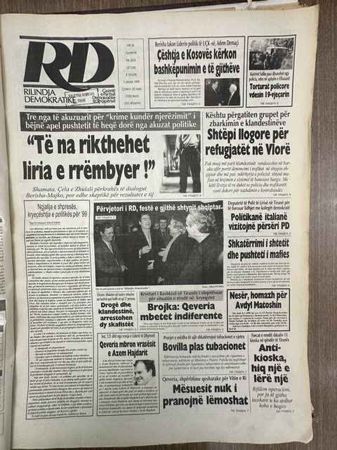 Rilindja Demokratike 1999-01-07