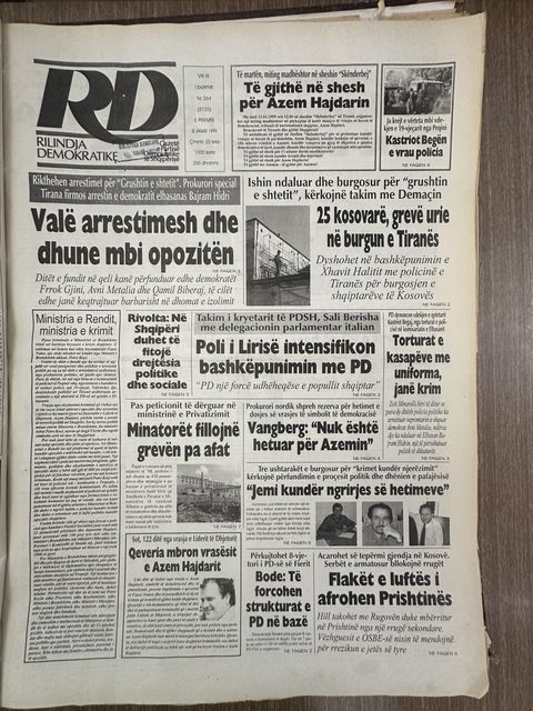 Rilindja Demokratike 1999-01-08