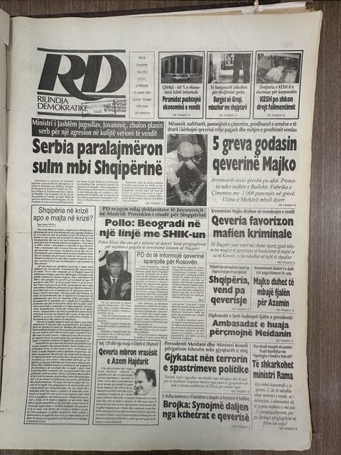 Rilindja Demokratike 1999-01-15