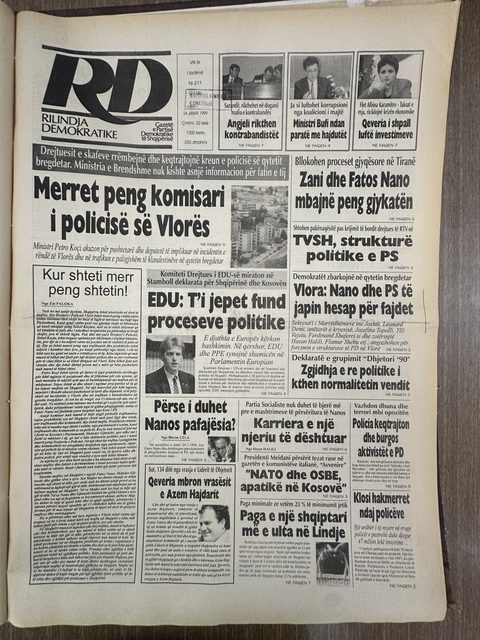 Rilindja Demokratike 1999-01-24