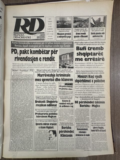 Rilindja Demokratike 1999-01-27