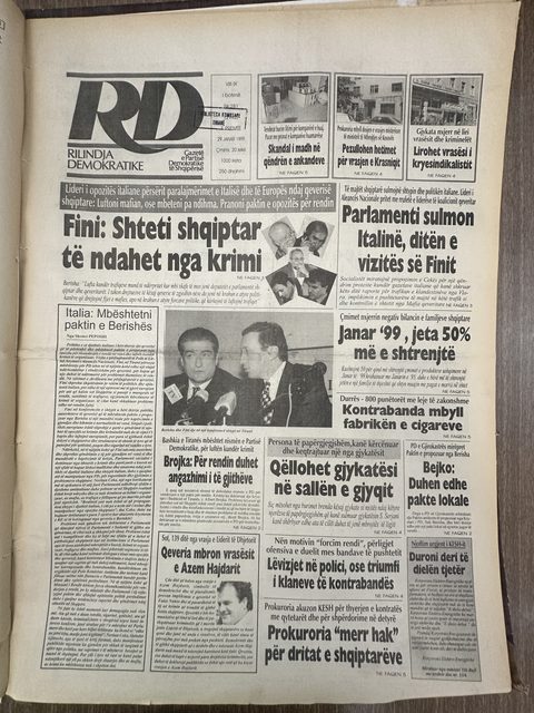 Rilindja Demokratike 1999-01-29