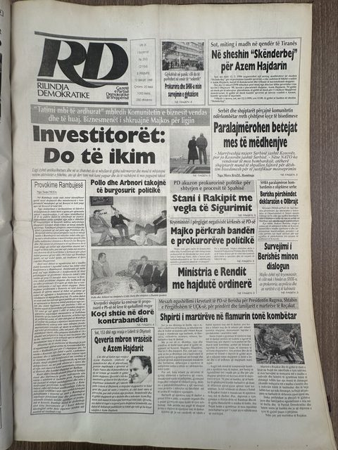 Rilindja Demokratike 1999-02-12
