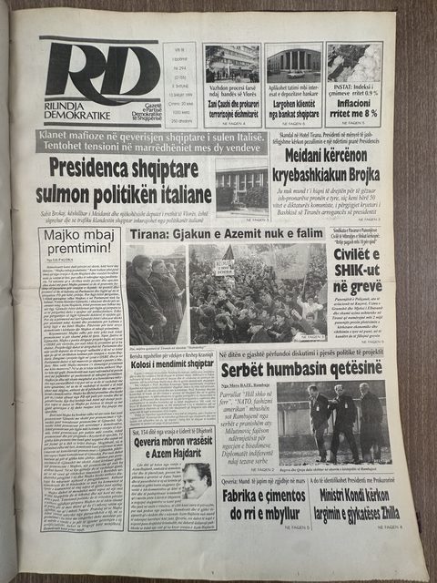 Rilindja Demokratike 1999-08-13