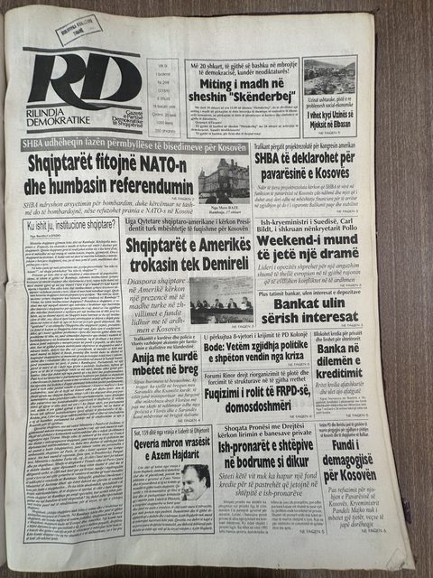 Rilindja Demokratike 1999-02-18