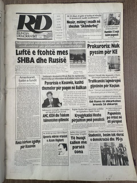 Rilindja Demokratike 1999-02-19