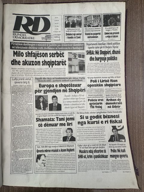 Rilindja Demokratike 1999-02-28