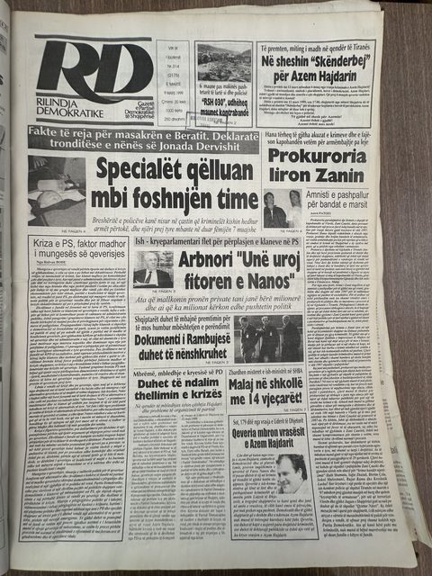 Rilindja Demokratike 1999-03-09
